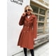 thumbnail image 2 of Gabardina GRACE KARIN para mujer, doble botonadura, naranja, talla XL, 2 of 6