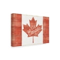 thumbnail image 2 of Trademark Fine Art 'Oh Canada Flag' Canvas Art by Sue Schlabach, 2 of 3