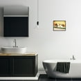 thumbnail image 3 of Stupell Industries Cat Bathing in Tub Typography Painting Black Framed Art Print Wall Art, 14 x 11, 3 of 10