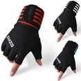 thumbnail image 4 of Gants d'Entraînement Absorbant les Chocs Antidérapants Sans Doigts Gants de Musculation, 4 of 10