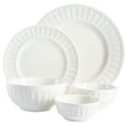 thumbnail image 2 of Gibson Home Gracious Dining Gourmet Expressions 40 Piece Embossed Porcelain Dinnerware Set, 2 of 5