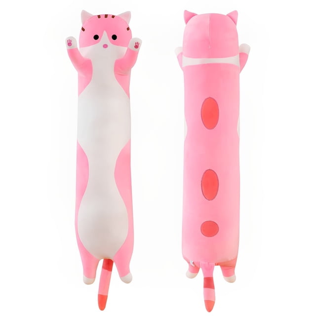 Muñeca de felpa con forma de gato, shangman, adorable y adorable gatito de peluche de dibujos animados