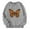 /c73Grey416, variant on CUZIBR Toddler Girls Crewneck Sweatshirt Butterfly Graphic Pullover Long Sleeve Cute Casual Daily Wear,Black,3-4 Years