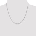 thumbnail image 6 of Auriga Fine Jewelry 10K White Gold 1 mm Wheat Chain Necklace for Women 20", 6 of 6