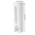 thumbnail image 2 of Kitchen Wall-Mounted Plastic Bag Storage Holder Garbage Bag Box Dispenser Pouch Saver Organizer Dispenser, White, 2 of 8