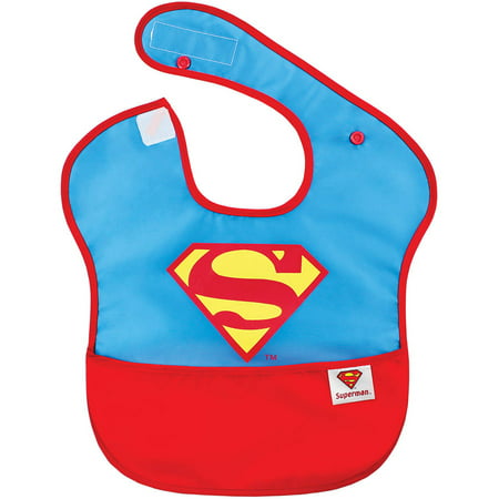 Bumkins Baby Boys Superman Waterproof Superbib With Cape