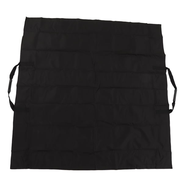 Bolsa de Hojas de jardinería - 2 en 1 Estera de Hojas Que Caen de jardín Reutilizable Bolsa de Almacenamiento de Hojas de Basura al Aire Libre Bolsa de Hojas Que Caen al Aire Libre(Negro)