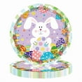 thumbnail image 4 of Birdeem Assiettes et Serviettes Fournitures de Fête, Nappe de Fête de Pâques Printemps Lapin Oeufs Fournitures de Fête Papier Jetable, Fournitures de Fête des Fêtes, 4 of 5