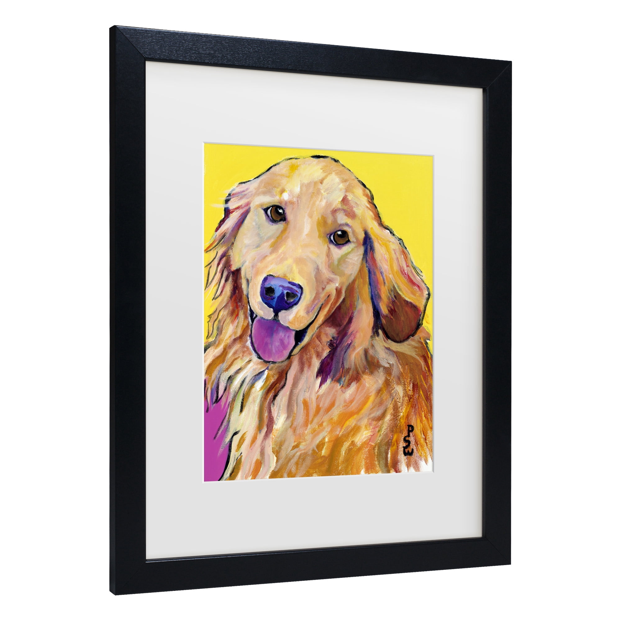 Trademark Fine Art 'Molly' Canvas Art by Pat Saunders-White