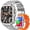 Orange, variant on VOPOCO Smart Watch for Men(Answer/Call) with AMOLED Screen Rugged Smart Watch Compass Big Battery Sports Smartwatch 100+ Sport Modes Tracker Step Counter for iOS Android