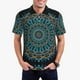 thumbnail image 1 of Fotbe Mandala Camiseta Polo de Golf para Hombre con Estampado – Camisa Deportiva Transpirable con Cuello Abotonado-Large, 1 of 6
