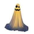 thumbnail image 2 of Adorno de fantasma de tela blanca Strade Fareast Limited decoración de Halloween 85 cm x 30 cm, 2 of 8