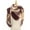 Coffee, variant on Baqcunre Clearance! Scarf for Women, Ladies' Plaid New Thorn Square Scarf Ladies' Plaid Triangle Scarf,