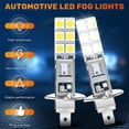 thumbnail image 4 of 4PCS H1 6000K Super White 80W LED Headlight Bulbs Kit Fog Driving Light, 4 of 5