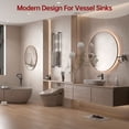 thumbnail image 4 of SUMERAIN Modern Bathroom Faucet for Vessel Sink, Matte Black Water-Saving Tall Bathroom Sink Faucet Single Handle Single Hole, High Quality 304 Stainless Steel, 4 of 9