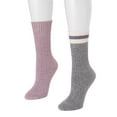thumbnail image 4 of MukLuks Women's Crew Socks, 2-Pairs, 4 of 5