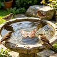 thumbnail image 1 of Bird Bath Plate Decorative Purification Plate with Support Points Natural All Weather Water Suitable for Outdoor Bird Bath Tubs and Bowls Multiple Choices, 1 of 5