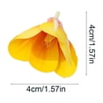thumbnail image 3 of Home Decor Qwtwty Simulation Flower Head Plastics Flower Head Decoration DIY Handmade Fake Flower Material Simulation Flower Decoration, 3 of 6
