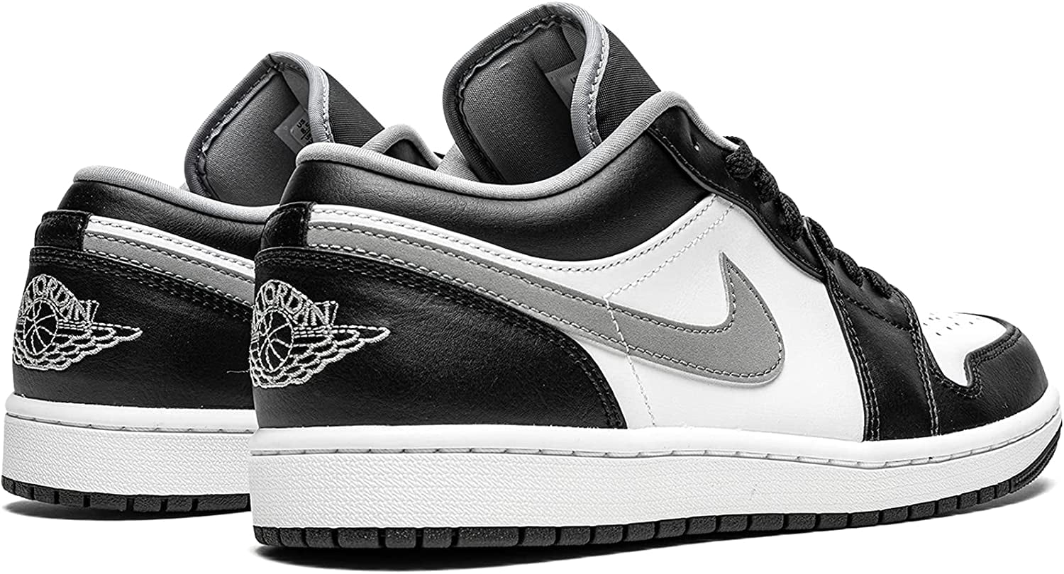 Nike Air Jordan 1 Low Black / Particle Grey - White  553558-040 Men's Size 8