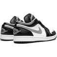thumbnail image 3 of Men's Jordan 1 Low Black/Particle Grey-White (553558 040) - 8, 3 of 5