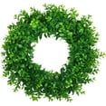 thumbnail image 1 of Guirnalda verde artificial de 40 cm para decoración de puertas, ventanas y paredes: perfecta para bodas y exteriores Nature's Touch, 1 of 8
