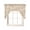 Beige, variant on Black Willow Leaves Kitchen Swag Valances for Windows, Modern Dotted Boho Minimalist Art Swag Valances Curtains for Living Room, Rod Pocket Window Treatments for Bathroom, Bedroom, Cafe, 56"x36"