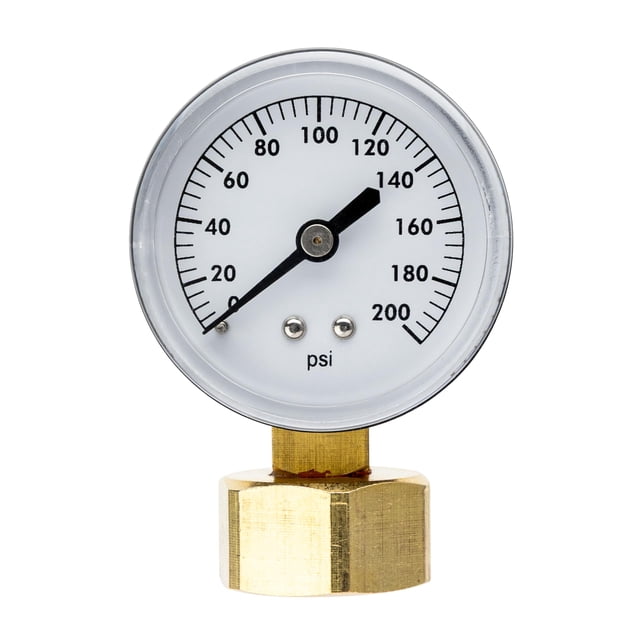 Manómetro de agua Orbit 91130 3/4 pulgadas FHT 200 PSI