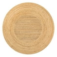 thumbnail image 7 of JONATHAN Y RNF110A-5R Harmony Boho Jute Circle Natural 5' Round Area Rug, Cottage French Country, Pet Friendly, Stain Resistant, Easy to Clean, for Living Room; Kitchen, Bedroom, 7 of 7