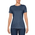 thumbnail image 1 of Gildan Ladies Softstyle CVC T-Shirt, M, Navy Mist, 1 of 1
