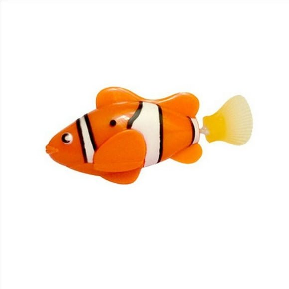 Leadingstar 1PC Random Color Funny Robofish Activated Battery Powered Robo Fish Toy Childen Kids Robotic Pet Gift