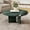 Green, variant on MDAQMD Modern Real Marble Coffee Table 27.6'',Natural Marble Coffee Table Pink, Minimalist Center Table,Modern Round Coffee Table for Living Room