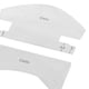 thumbnail image 3 of Plantilla de referencia para puente de cuerdas de violín de metal duradero, accesorios para violonchelo Cello_2pcs, 3 of 4