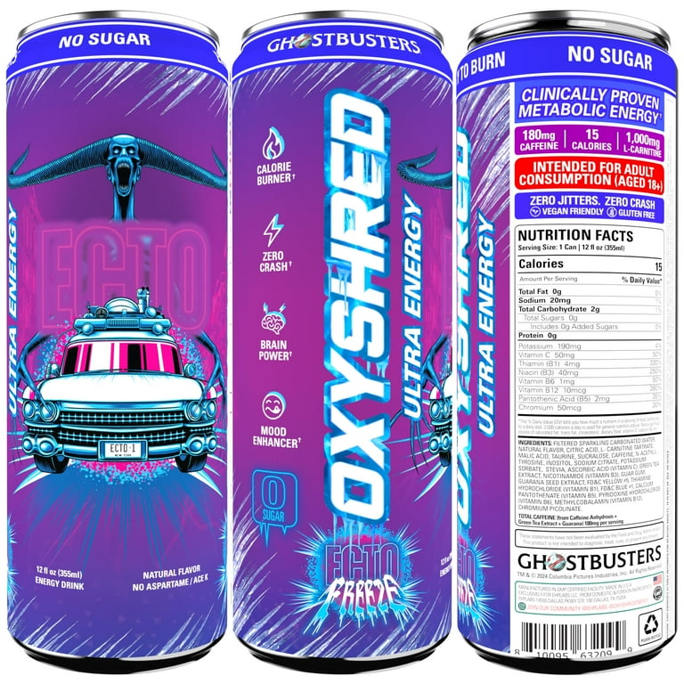 EHP LABS OxyShred Ultra Energy Drink with Green Tea Extract, L
