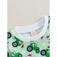 thumbnail image 4 of Toddler Baby Boys Girl Christmas Outfits Santa Embroidery Sweatshirt Tops Pants Set 2Pcs Fall Winter Sweatsuit Clothes, 4 of 8