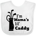 thumbnail image 3 of Inktastic I'm Mama's Lil' Caddy Golf for Kids Boys or Girls Baby Bib, 3 of 4