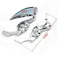 thumbnail image 5 of Motorcycle Rearview Side Mirrors for Harley-Davidson Road King Softail, 5 of 10