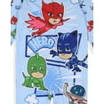 thumbnail image 6 of PJ Masks Toddler Boys' Gekko Catboy Owlette Hero Footless Sleeper Pajama, 6 of 7