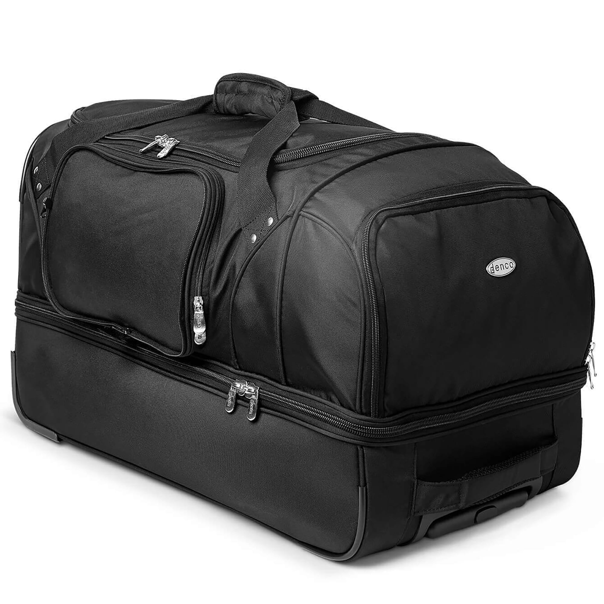 MOJO Black Arizona Wildcats 27'' Drop Bottom Wheeled Duffle Bag