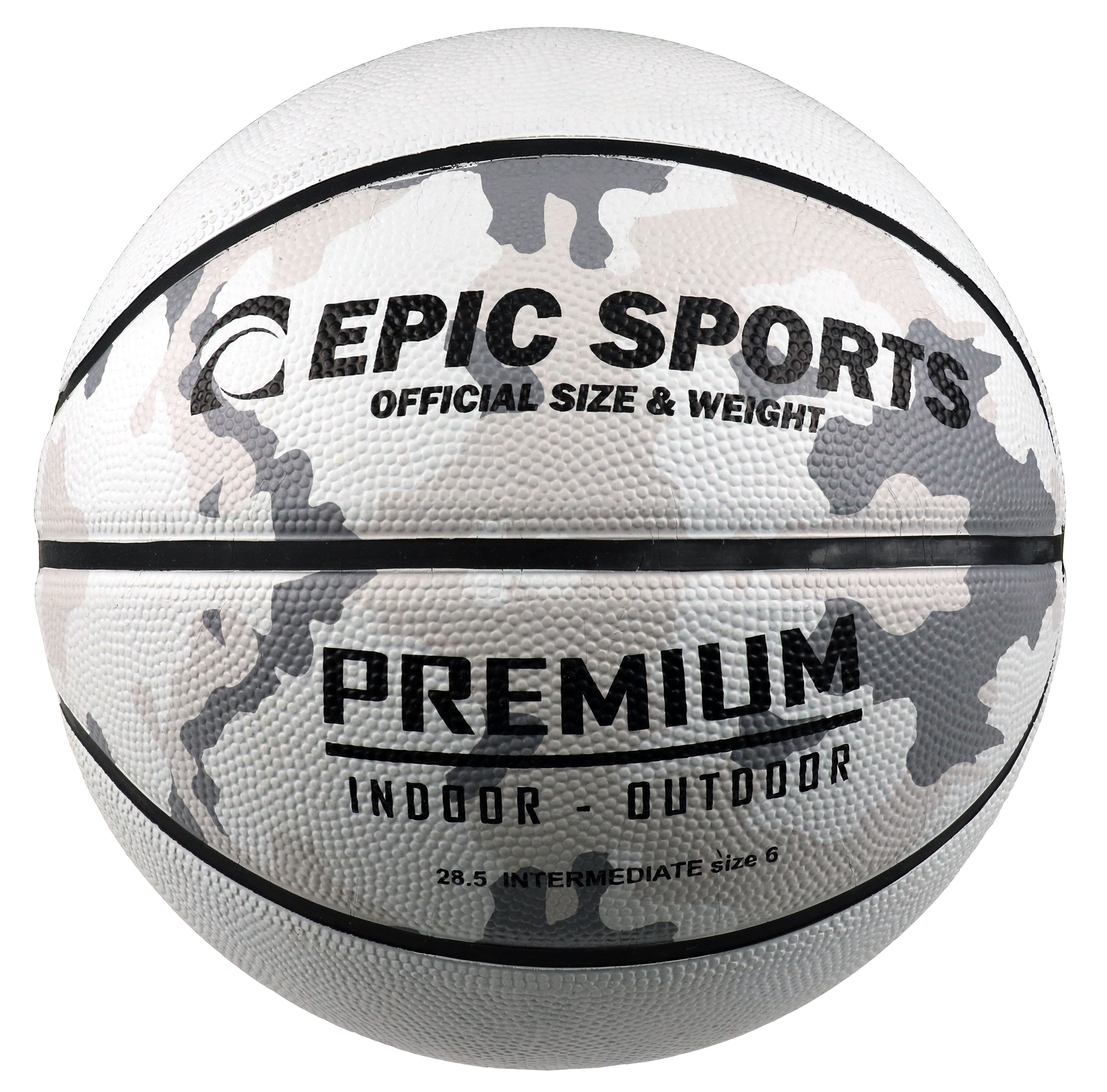 Epic MultiColor Camo Premium Recreational Basketballs