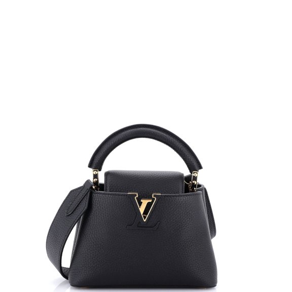 Pre-Owned Capucines Bag Leather Mini By Rebag