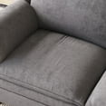 thumbnail image 6 of Jopath 74.27" Modern Loveseat Sofa,Oversized Upholstered Armchair Comfy Living Room Chair for Small Spaces,Apartment,Grey, 6 of 6