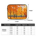 thumbnail image 4 of LNWH Landscape Beautiful Autumn Forest Pattern Laptop Sleeve, Notebook Computer Pocket Tablet Briefcase Carrying Bag, 15 inch Laptop Case, 4 of 8