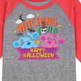 thumbnail image 3 of Blue's Clues - Witching You A Happy Halloween - Toddler And Youth Raglan Graphic T-Shirt, 3 of 6
