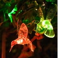 thumbnail image 3 of LINLIN Solar Powered String Lights Waterproof,16.4ft 8 Modes 20LED Hummingbird Fairy Lights Decorative Lighting for Indoor/Outdoor Home Garden Lawn Fence Patio Party, 3 of 8