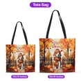 thumbnail image 5 of Happy Thanksgiving Beagle Give Thanks Fall Beanie Scarf Welcome All Over Print 3D Canvas Tote Bag Beagles Dog Lover Gifts Idea Reusable Handbag - 00020, 5 of 5
