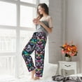 thumbnail image 5 of Salouo Happy Kitten Faces Print Women's Pajama Pants Casual Loose Sweatpants PJs Flowy Pants Drawstring Palazzo for Women Wide Leg Pants Lounge Pajama -X-Large, 5 of 8