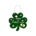 thumbnail image 1 of St. Patrick's Day Door Decor Set, Wooden Hanging Signs, Holiday Doorplate, Irish Welcome Sign for Home Entryway Wall Table Decoration, 1 of 7
