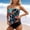 F, variant on HUAXUN Plus Size Tankini Swimwear Full Coverage Swimsuits Womens Swimsuit Cover Up Full Coverage Adjustable Straps 2 Piece Swimsuit Tummy Control Bathing Suit
