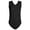 r-294Black142, variant on NAFUU Kids Girls Summer Swimsuit Solid Color Sleeveless V-Neck Athletic Swim Suits Training Gymnastics Beachwear Lovely Trendy Plus Size Bathing Suit For Girl Sizes 9-10 Years