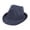 Blue, variant on Adult Sequins Fedoras Hat Breathable Gentleman Hat Adult Carnival Party Casual Gatherings Hat Elegant